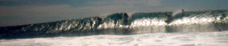 3 GUYS TAKE OFF ON ONE WAVE